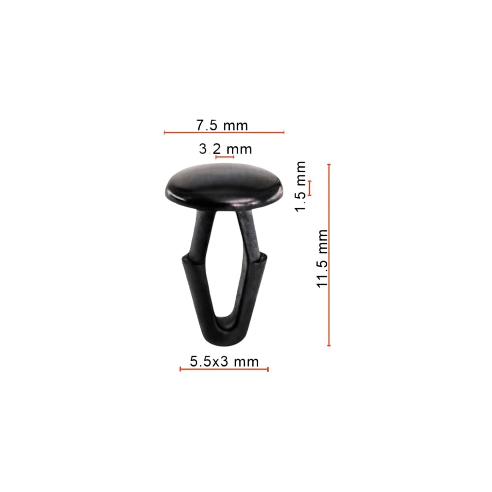 Клипса AVERS 9046704032 для Toyota 9046704032 10 шт 9046704032-10