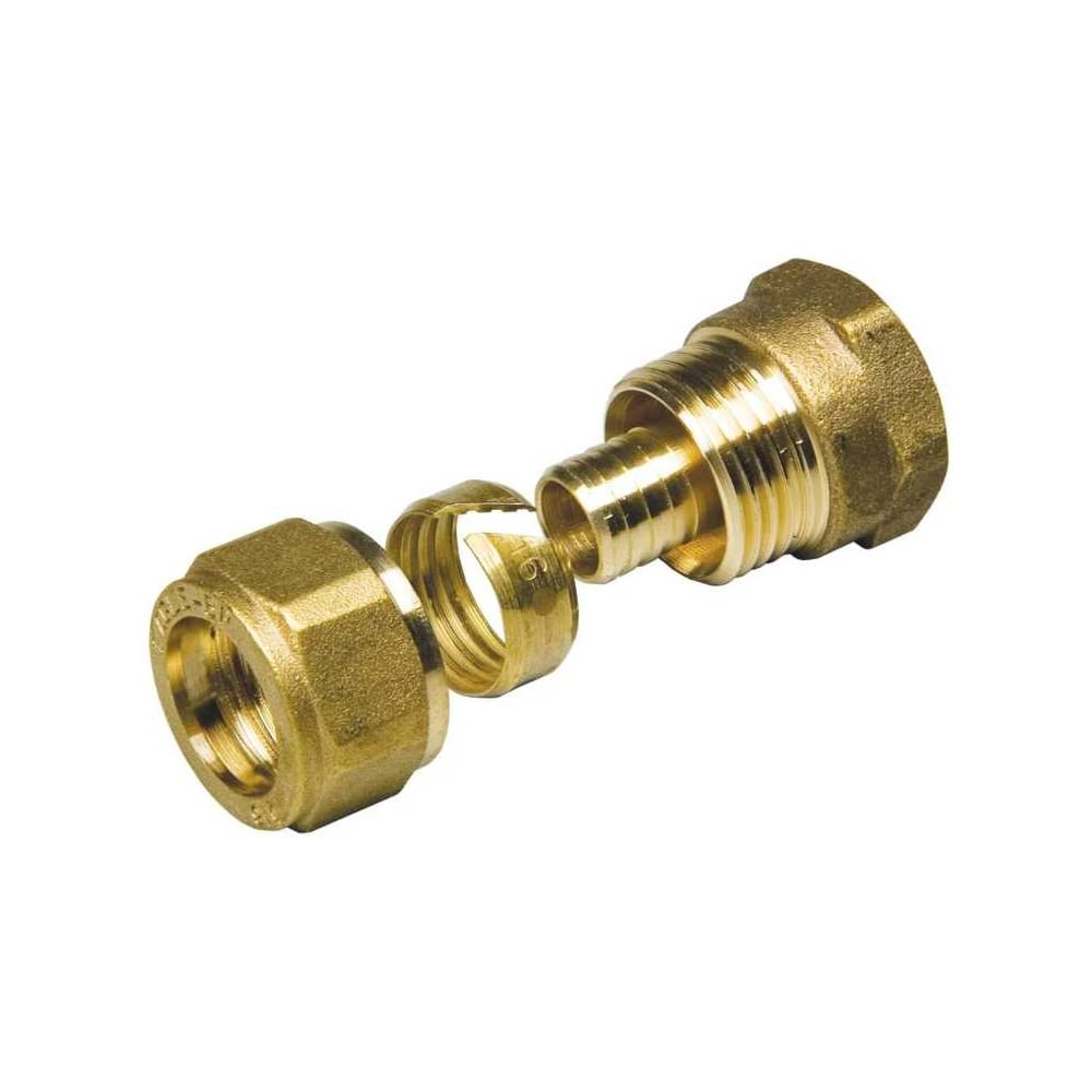 Муфта компрессионная BYR PEX 3/4" x 16x1.8 мм, внутренняя резьба, 10 шт. 1101-10