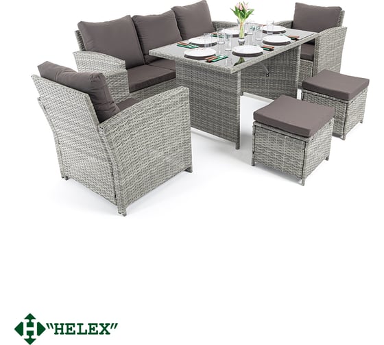 Изображение товара Набор садовой мебели HELEX (6 предметов) 71313