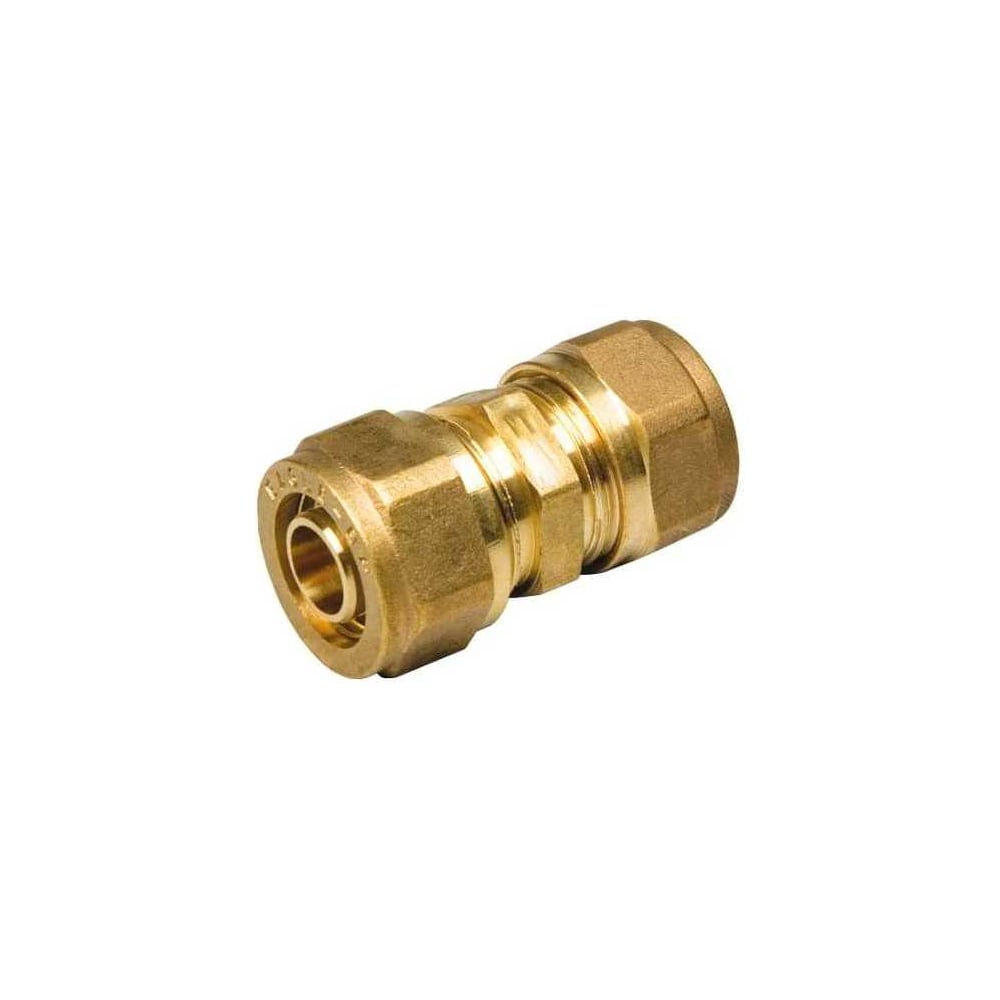 Муфта компрессионная равнопроходная BYR PEX 20x2.8 мм, 10 шт. 1211-10