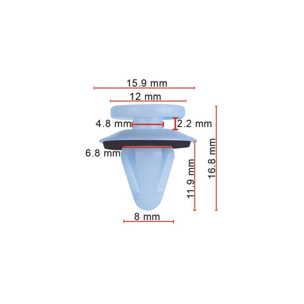 Клипса AVERS для Mitsubishi MB567499 10 шт MB567499-10