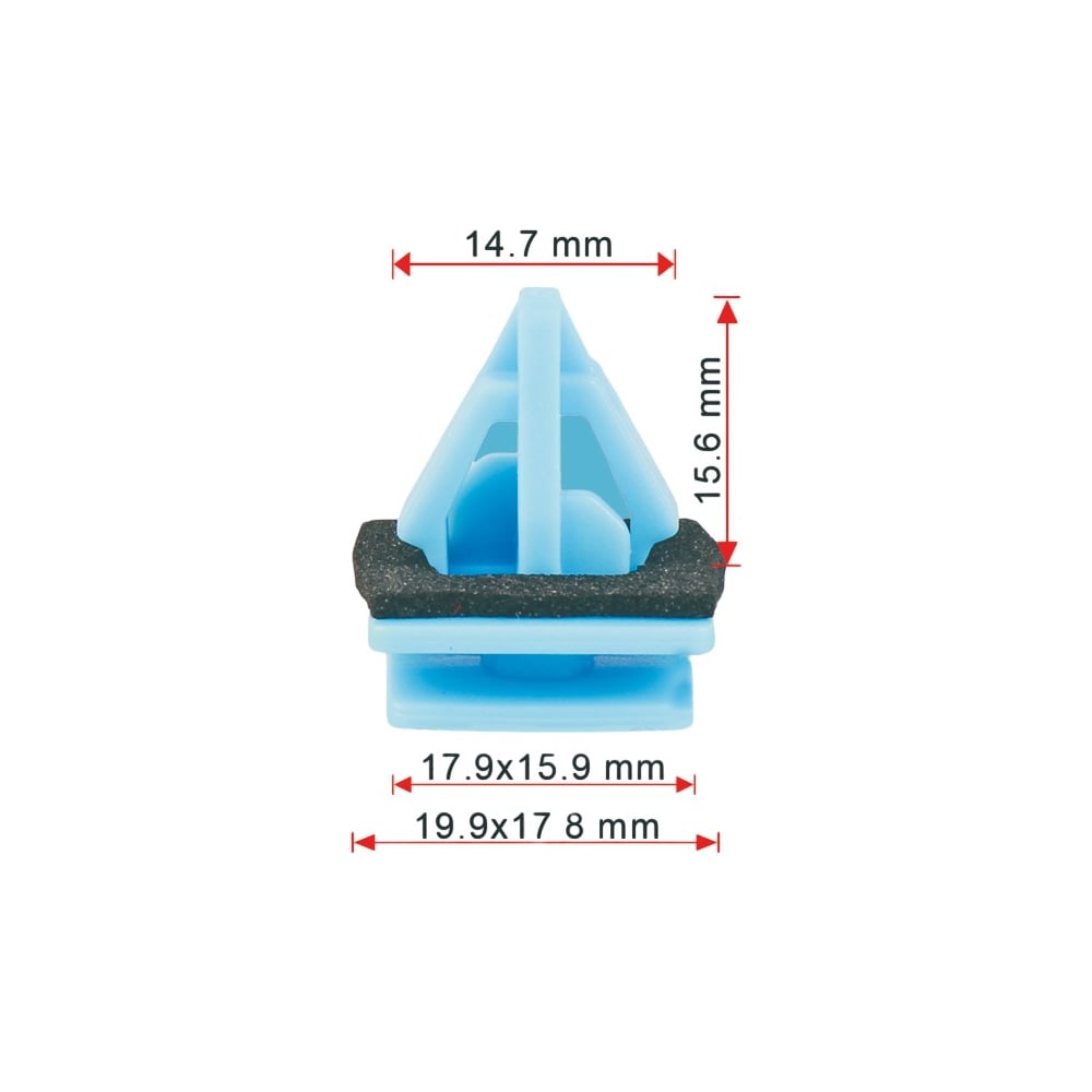 Клипса AVERS 14202-14120B для Hyundai-Kia 14202-14120B 10 шт 14202-14120B-10