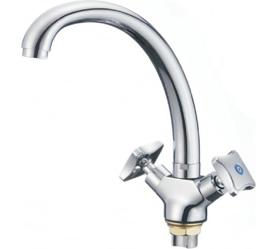 Изображение товара Смеситель для кухни Rainsberg из силумина, хром R7113F