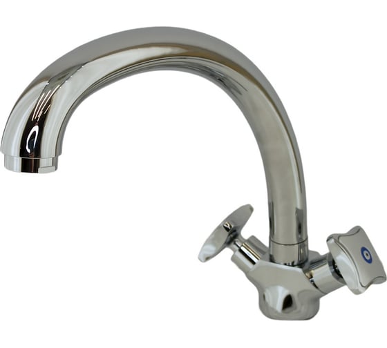 Изображение товара Смеситель для кухни Rainsberg из силумина, глянцевый хром R7113F-1