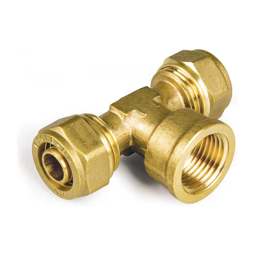 Тройник компрессионный с внутренней резьбой BYR PEX 3/4 х 25 (2.3) (10 шт) 1504В-10