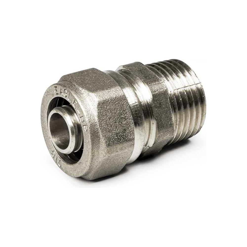 Муфта компрессионная с наружной резьбой BYR PEX 1/2x16 (1.8), никель, 10 шт 1080-10