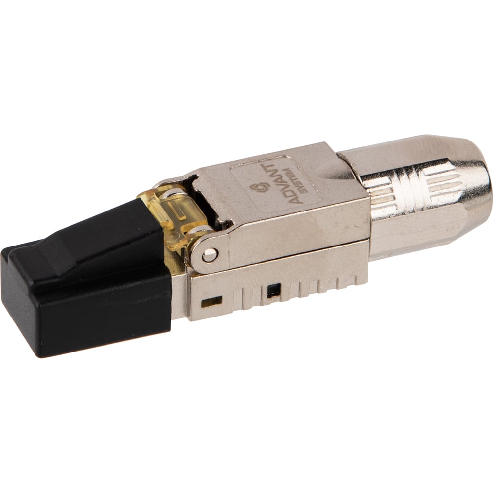Разъем RJ45 самозажимной Advant кат.5e, FTP экранированный с толщиной изоляции до 1.2 мм ADVANT ADV5e-FTLRJ45