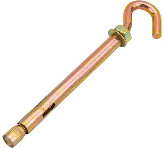 Изображение товара Анкерный болт с полукольцом МЕТАЛЛСЕРВИС М10x120 30 шт. 1230467