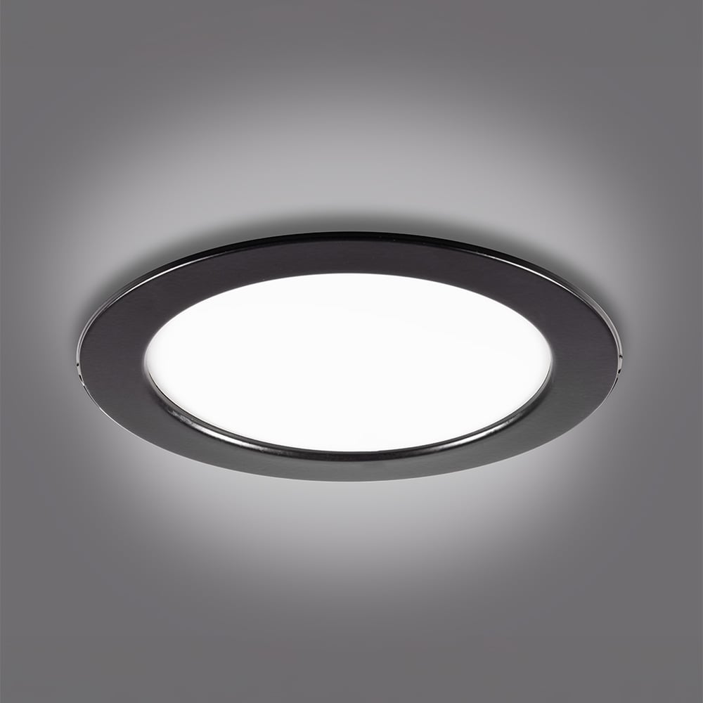 Встраиваемый (LED) светильник Smartbuy DL-3 -24W/6500K/IP40 1680 лм черный SBL-DL-3-24-65K