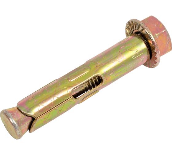 Изображение товара Анкерный болт с гайкой МЕТАЛЛСЕРВИС 10x60 мм, 50 шт. 1230203