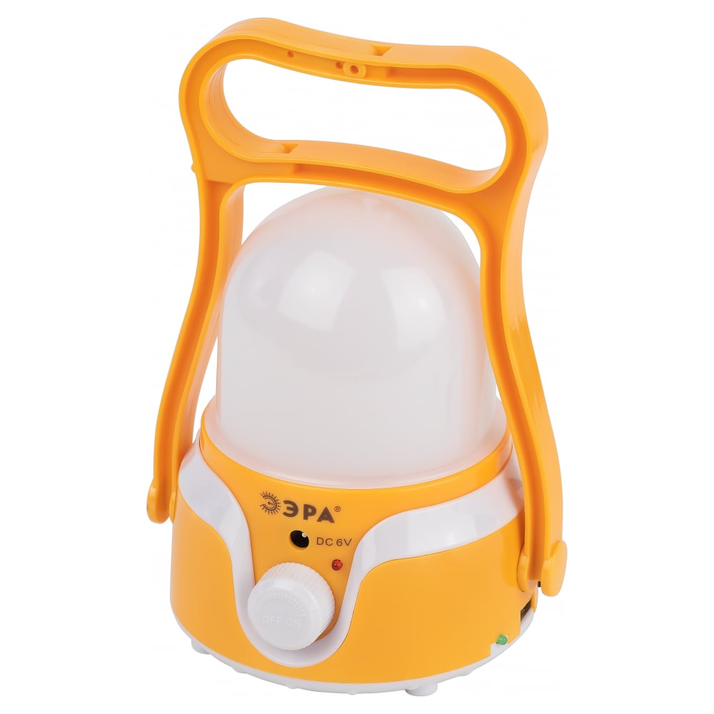 Аккумуляторный кемпинговый светодиодный фонарь ЭРА, цвет белый/желтый Б0054040 KA-801 Гном - фото 1