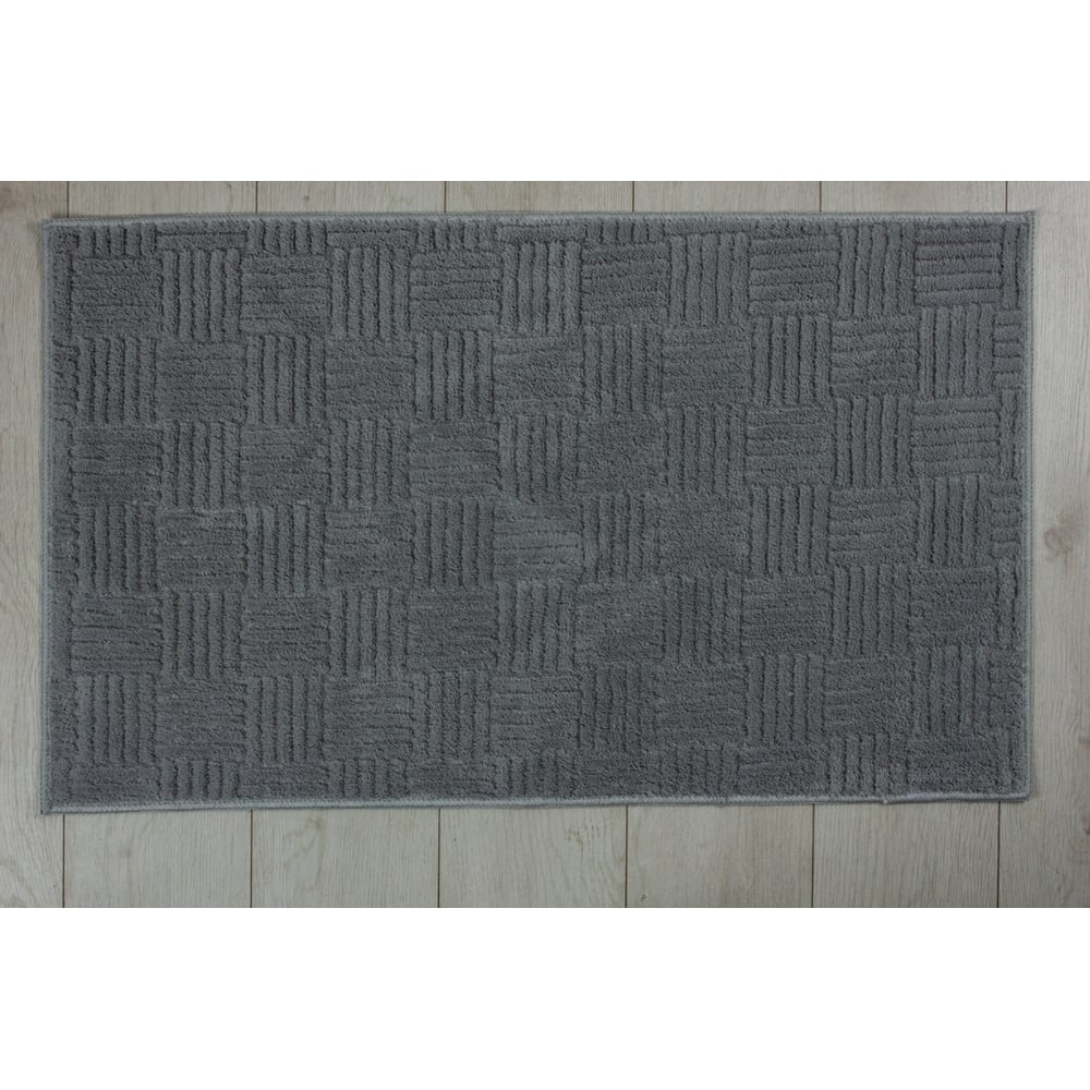 Изображение товара Коврик для ванной комнаты Joy Home Кардифф HY25FH02 60x100 см, серый 16220