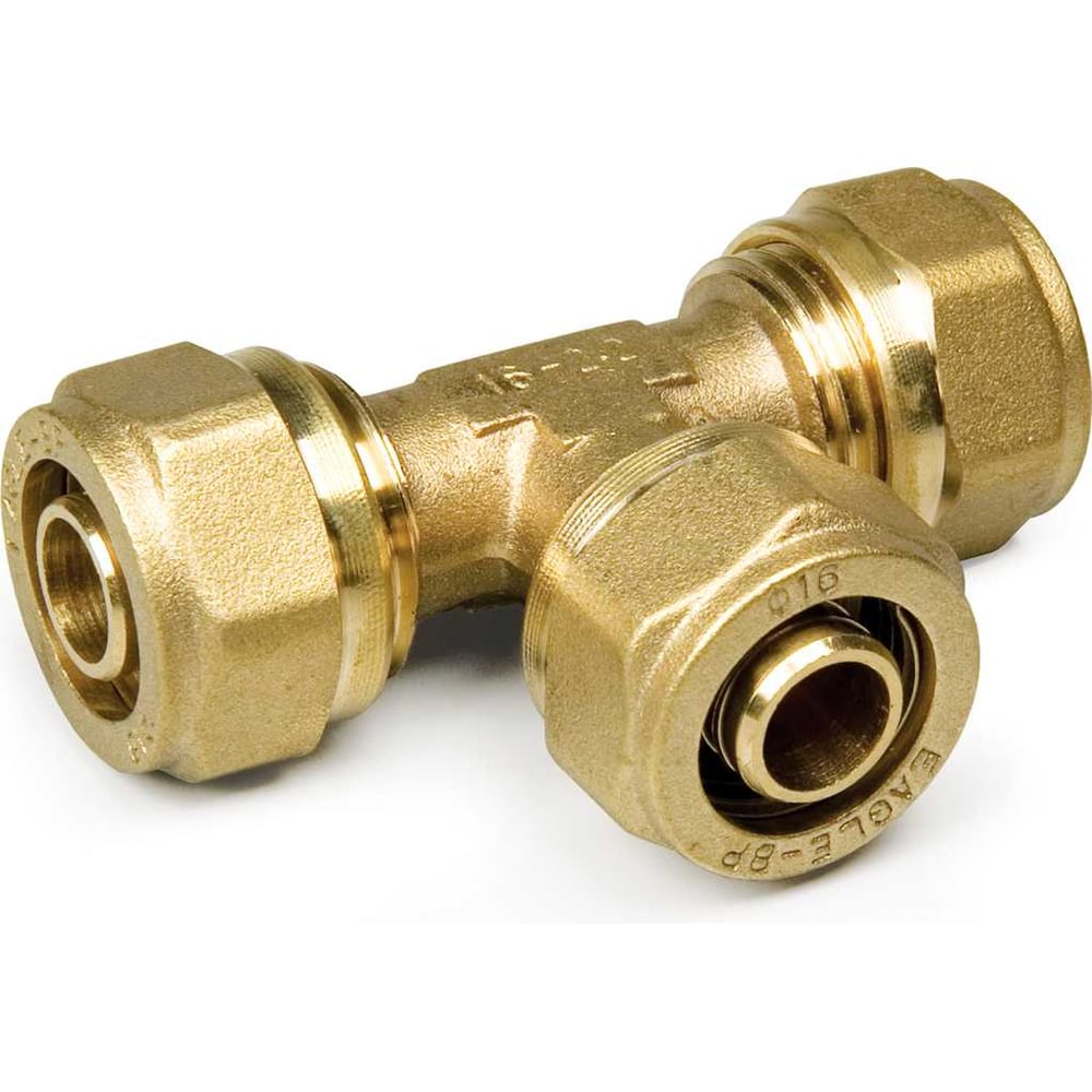 Тройник компрессионный BYR PEX равнопроходный 32 (4.4) (25 шт) 1313-25