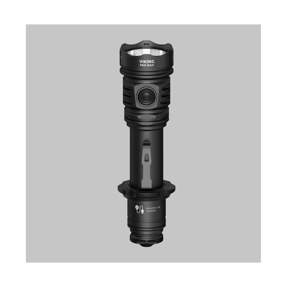 Фонарь Armytek Viking Pro Max Magnet USB Теплый F08301W