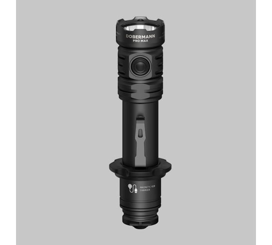 Изображение товара Фонарь Armytek Dobermann Pro Max Magnet USB Белый F08401C