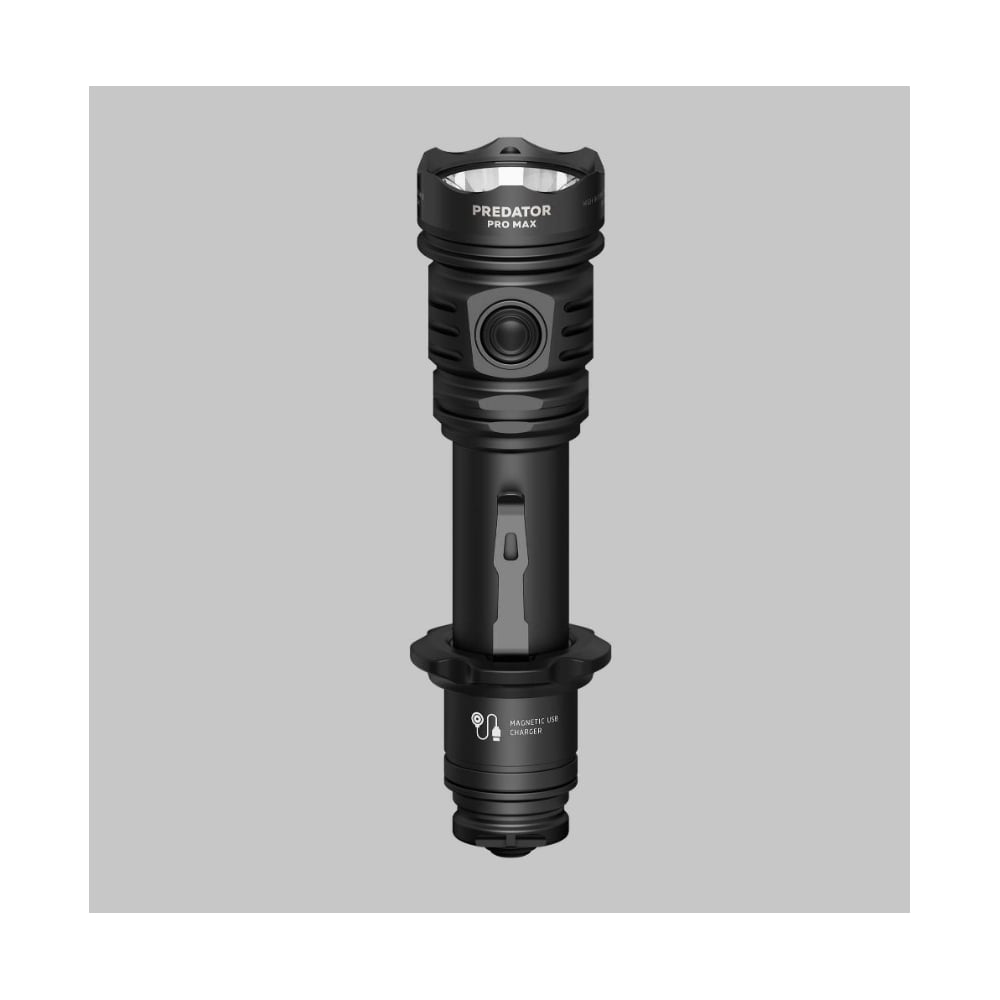 Изображение товара Фонарь Armytek Predator Pro Max Magnet USB Белый F08201C Изображение товара Фонарь Armytek Predator Pro Max Magnet USB Белый F08201C