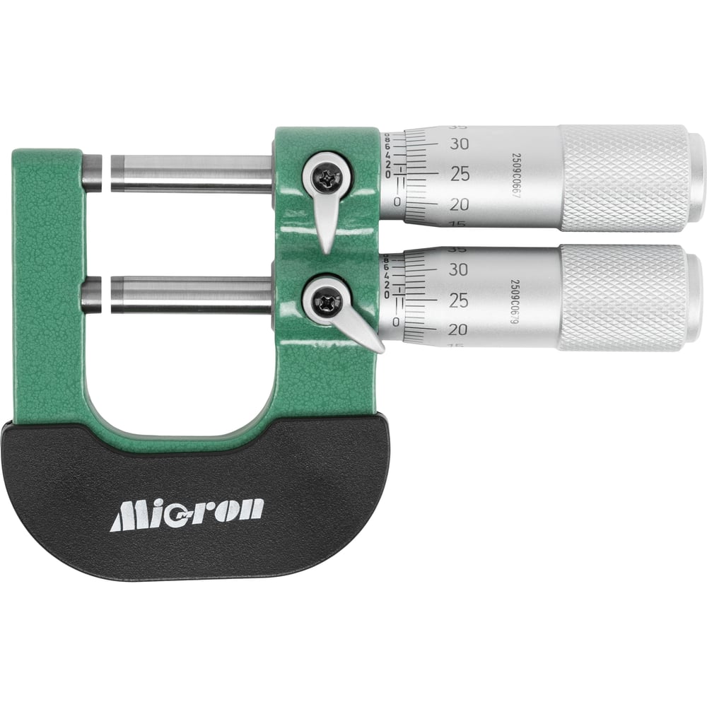 Микрометр двупредельный Micron МК-2П 0-25 мм 0,002 1166510