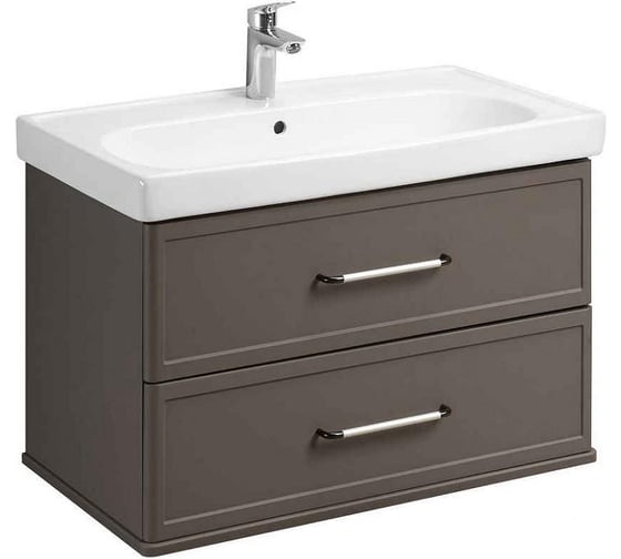 Изображение товара Тумба AQUATON Нео-Классика 65 с раковиной, цвет мускат 1A2901V0NCR30