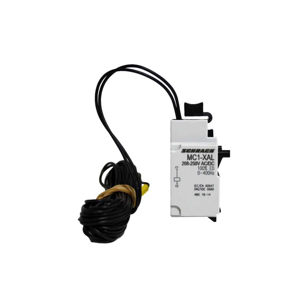Независимый расцепитель Schrack Technik 24V AC для MC1, с проводом 3 м MC199736--