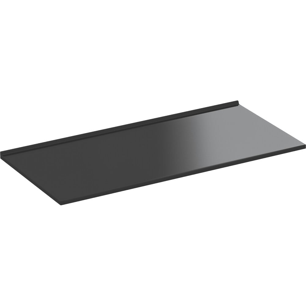 Столешница GooD DooR глянцевая, 80x47 см, черная ст00026