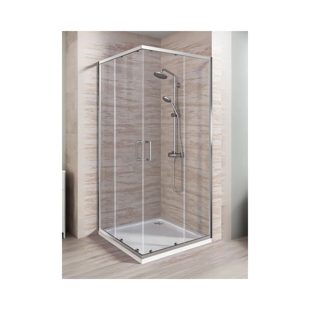 Изображение товара Ограждение душевое GooD DooR LITE CR-100-C-CH ЛТ00006 Изображение товара Ограждение душевое GooD DooR LITE CR-100-C-CH ЛТ00006