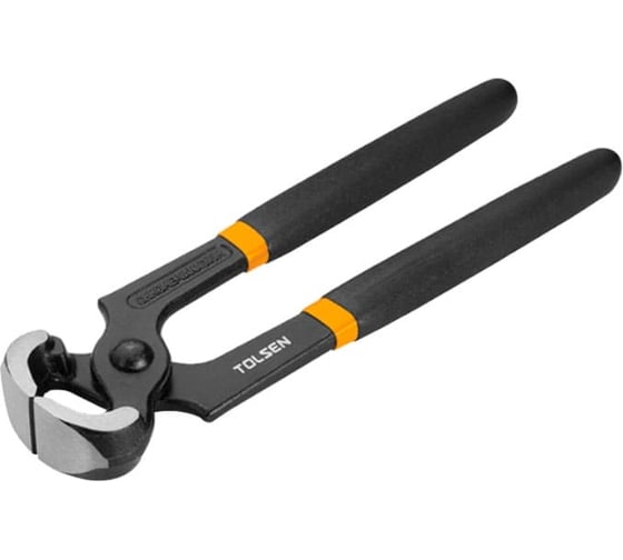 Изображение товара Клещи TOLSEN с пластиковой рукояткой чёрные 200мм 10045