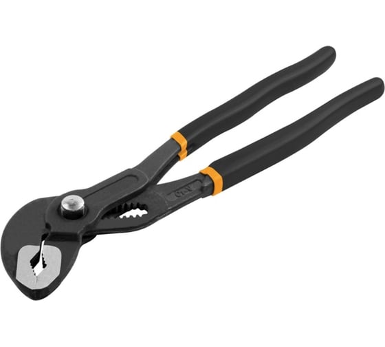 Изображение товара Клещи TOLSEN переставные черные усиленные с кнопкой 300мм 12“ 10330