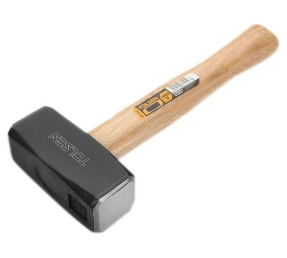 Изображение товара Кувалда TOLSEN кованая с деревянной рукояткой 2000г 25133