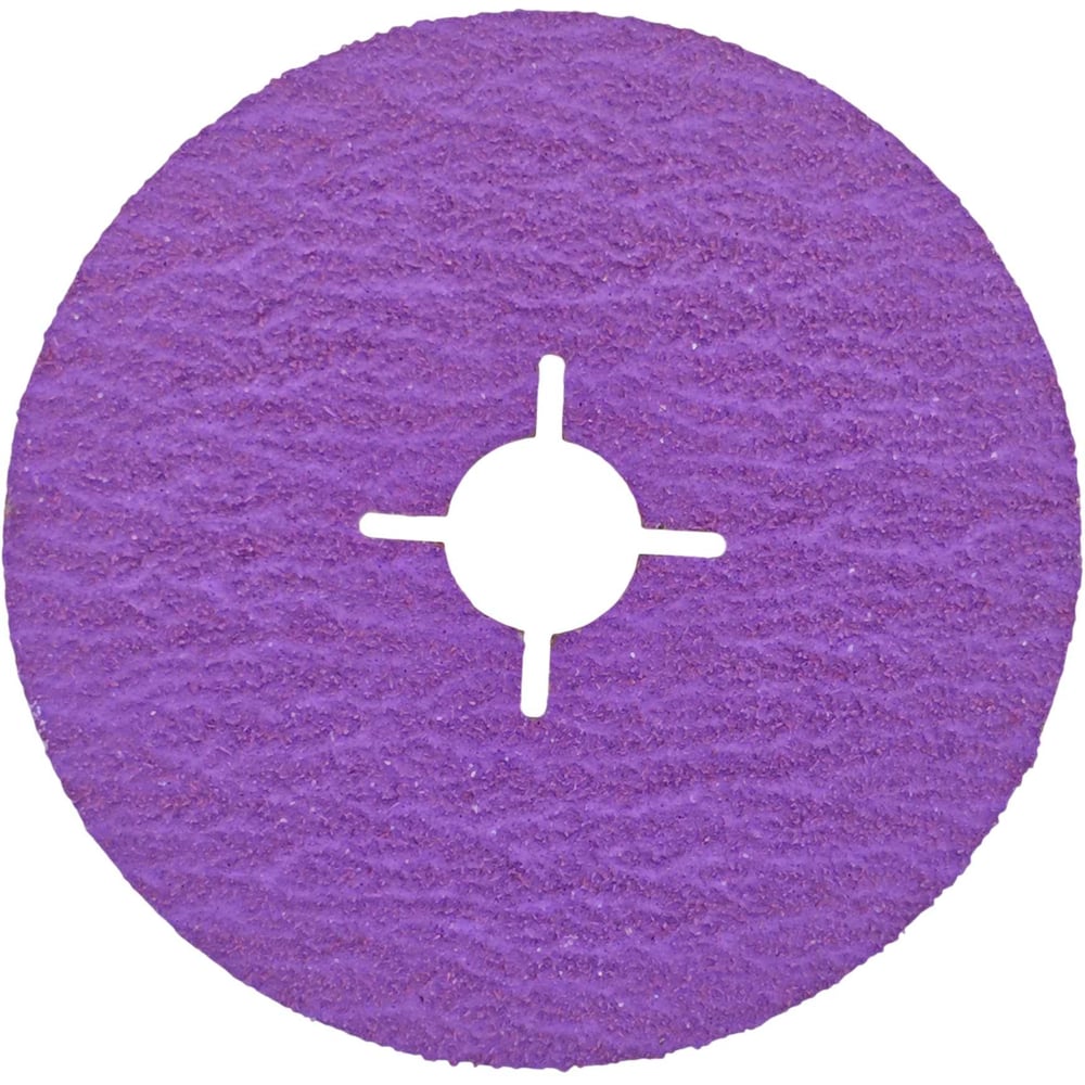 Фибровый круг Long Abrasive CR 966 125x22.23мм, P60 (фиолетовый) (10 штук) D316496-10