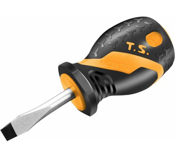 Изображение товара Отвертка TOLSEN двухкомпонентная рукоятка с магнитом 5.5x38мм 20131