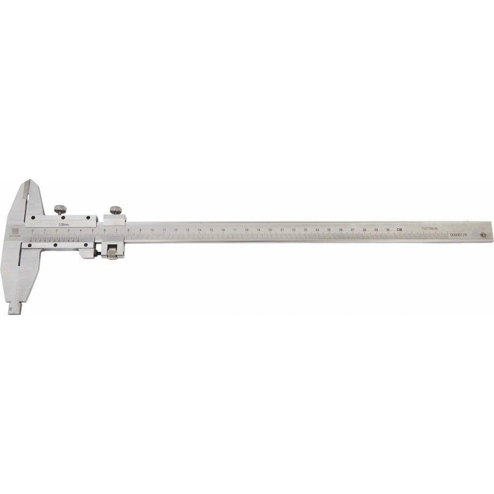 Изображение товара Штангенциркуль ZITOM ШЦ-II-400-0.05 150мм стальной для точных измерений