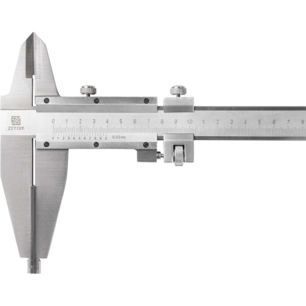 Изображение товара Штангенциркуль ZITOM ШЦТ-II-250-0,1 точный измерительный инструмент ГОСТ