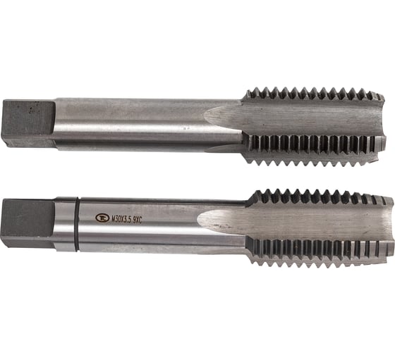 Изображение товара Машинно-ручной метчик ТехноСталь М30x3.5, 9ХС, компл 2шт., t171490