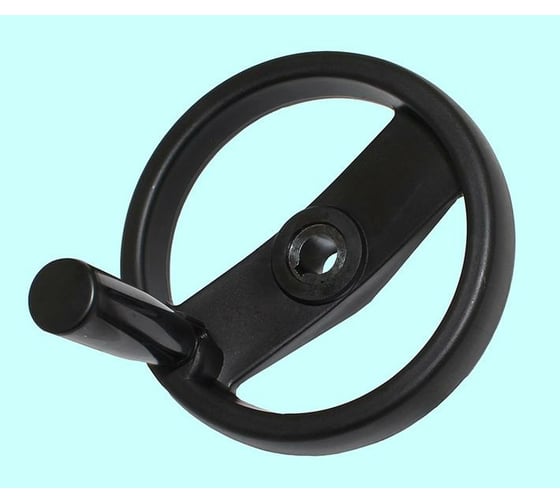 Изображение товара Маховик TLX 100x12x37x4мм DxdxHxb с 2-мя спицами, пластик с откидной ручкой 65928