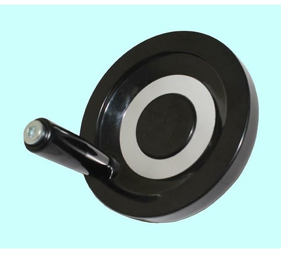 Изображение товара Маховик TLX 100x12x33мм DxdxH цельнолитой, бакелит с ручкой 65940