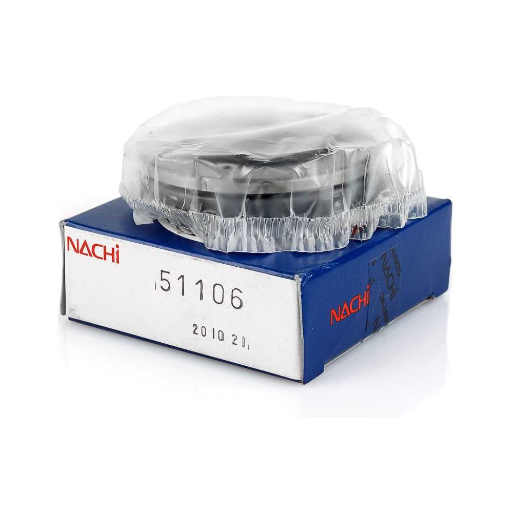 Изображение товара Подшипник NACHI 51106 G, шариковый однорядный, открытый тип
