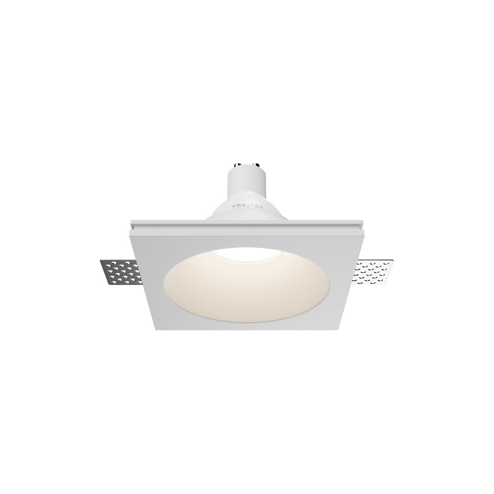 Светильник встраиваемый GU10 белый 10 Вт IP20 Technical Gyps Modern (DL129-GU10-01-W)