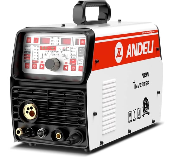 Изображение товара Сварочный аппарат инвертор ANDELI 5 в 1 многофункциональный MCT-520DPL ADL20-602