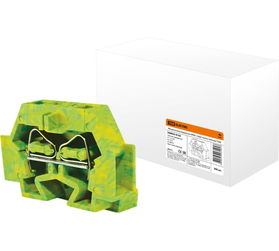 Изображение товара Модульная микроклемма TDM ELECTRIC МКМ 1,5мм2 желто-зеленая SQ0822-0103