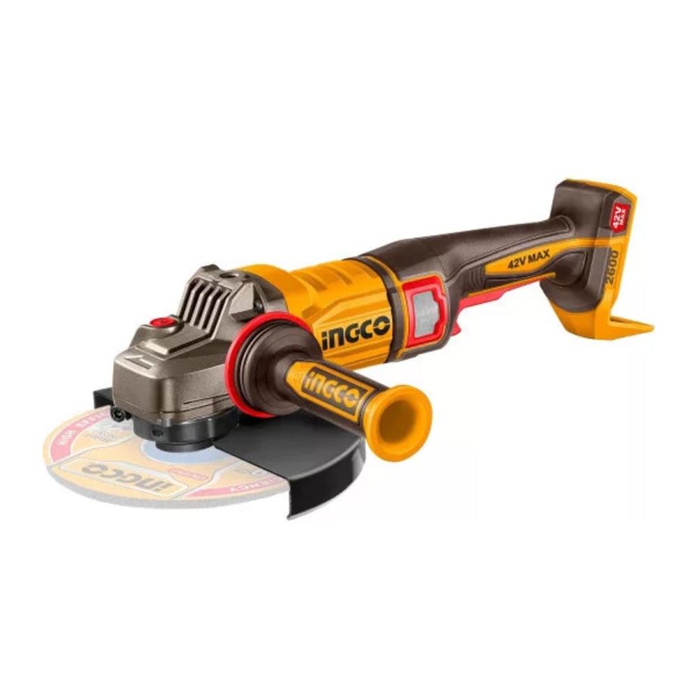 Изображение товара УШМ 230мм, 2600W, акк, б/щ, P42M(42В) INGCO CAGLI4260182