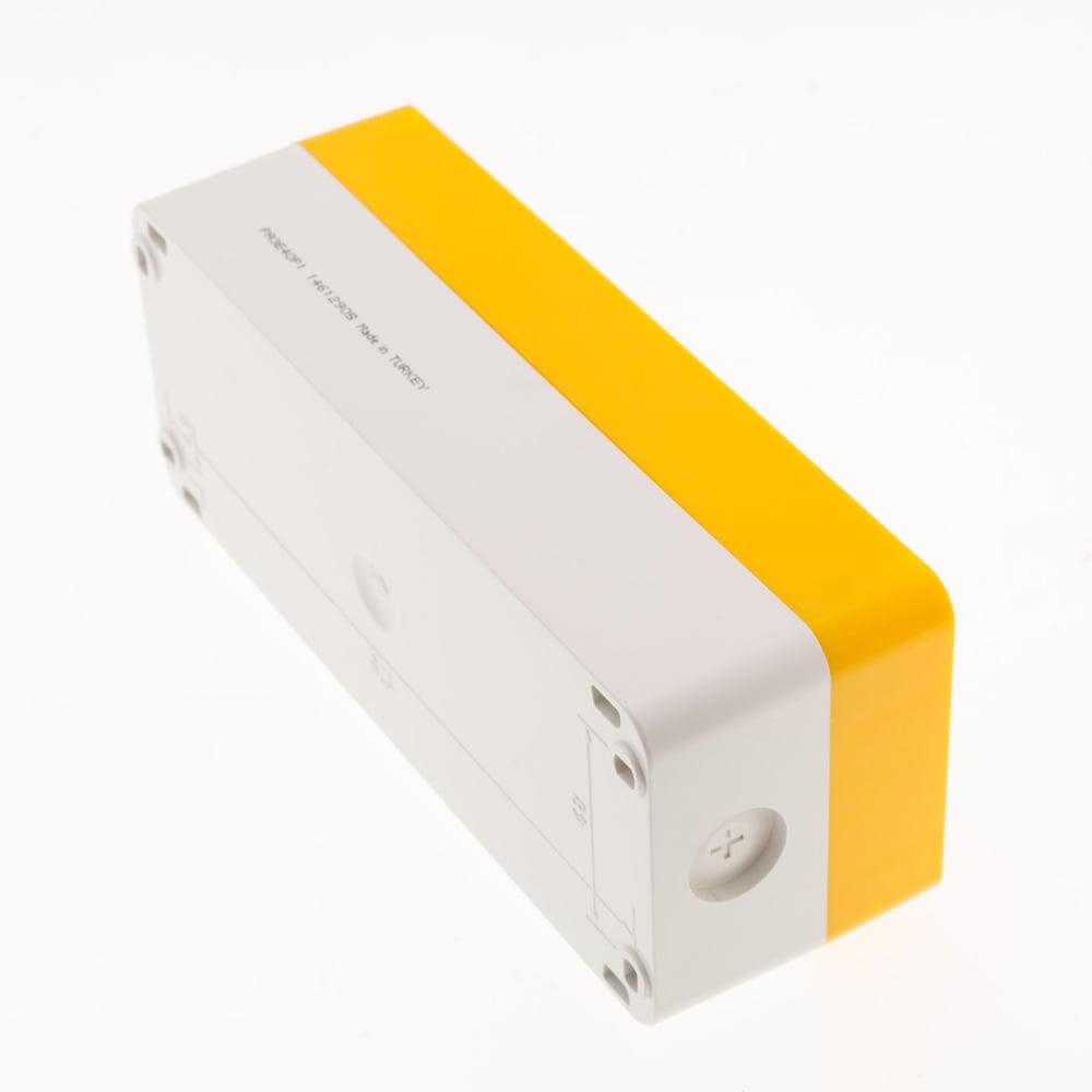 Корпус поста управления Emas 3 кнопки, под розетку, серия PA, IP65 PA3XBOS
