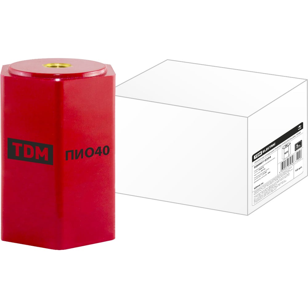 Изображение товара Опорный изолятор TDM ПИО40 SQ0807-0204 для электрики