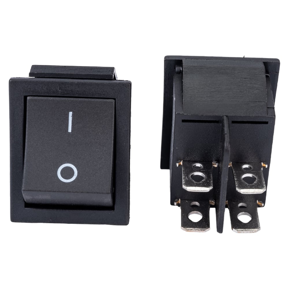 Изображение товара Клавиша Nord-Yada 250V 16А черная ON-OFF 4 контакта