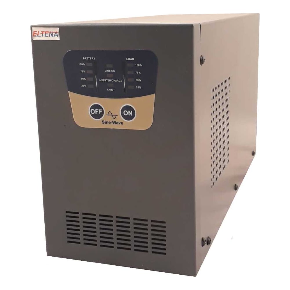 Комплект ИБП ELTENA Intelligent 1500LT2 (1050Вт) + 3шт. АКБ AQQU 12ML100 (12В, 100Ач) + стеллаж I1500LT2/12ML100/BFS
