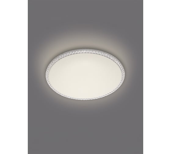 Изображение товара Светодиодный потолочный светильник Smartbuy (LED) 55Вт 4000K 4400 лм 370x55мм белый PRIME CRYSTAL SBL-SPB-4-55W-4K-WH