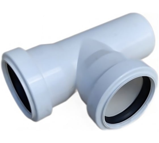 Изображение товара Тройник ХЕМКОР НПВХ 50x50 87 градусов ВК ШУМЭКС 2391061 46597