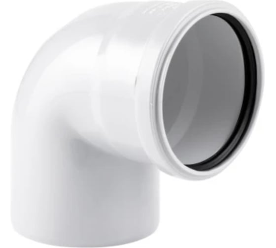 Изображение товара Отвод ХЕМКОР НПВХ, 110 мм, 87 градусов ВК ШУМЭКС 2391057 46587