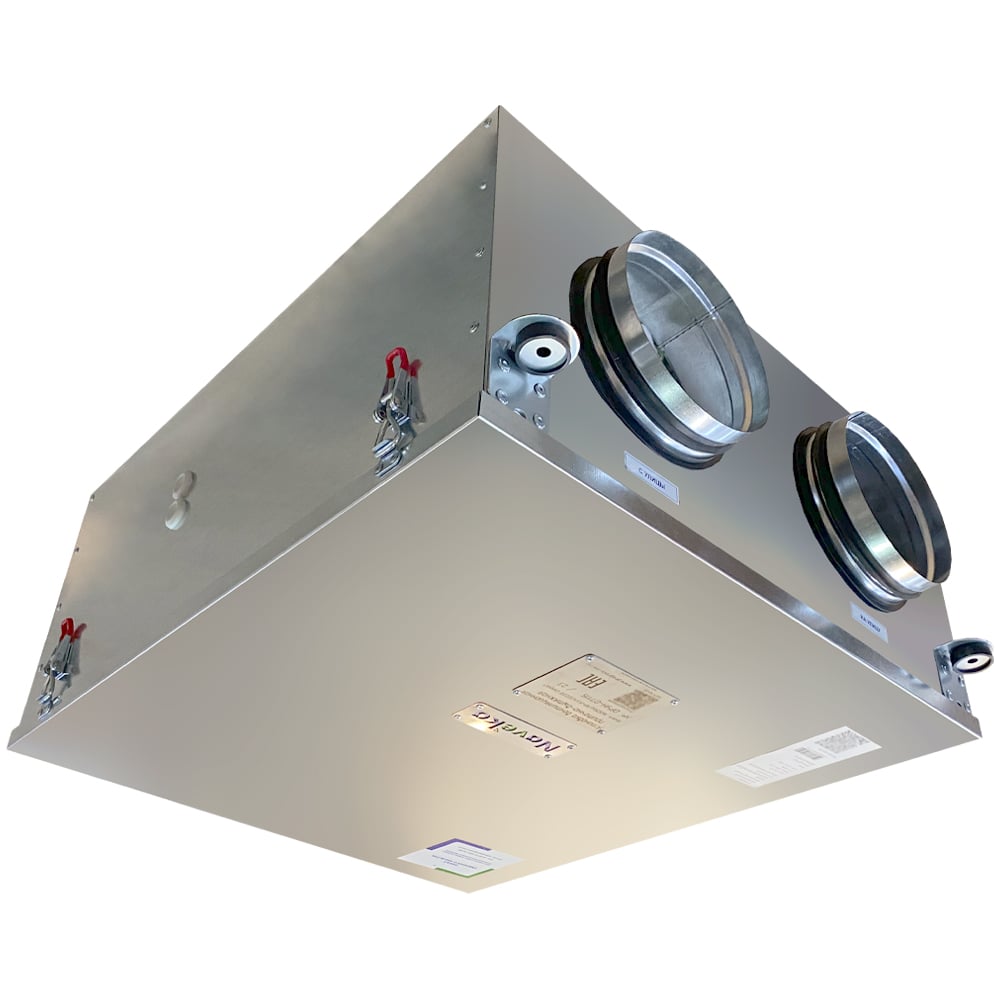 Установка вентиляционная приточно-вытяжная Naveka Node9 LN- 125(30m)/RP-M,VEC (S133) Compact с пультом-термостатом УН-00014211