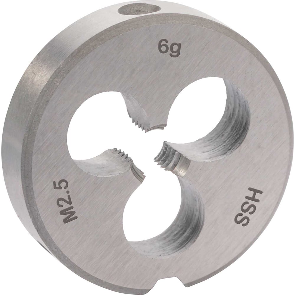 Плашка H-Tools М2.5 шаг 0.45мм DINEN22568 HSS-G 6g 16х5мм 237025TXHT