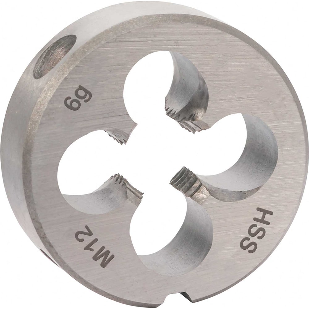 Плашка H-Tools М12 шаг 1.75мм DINEN22568 HSS-G 6g 38х14мм 237120TXHT